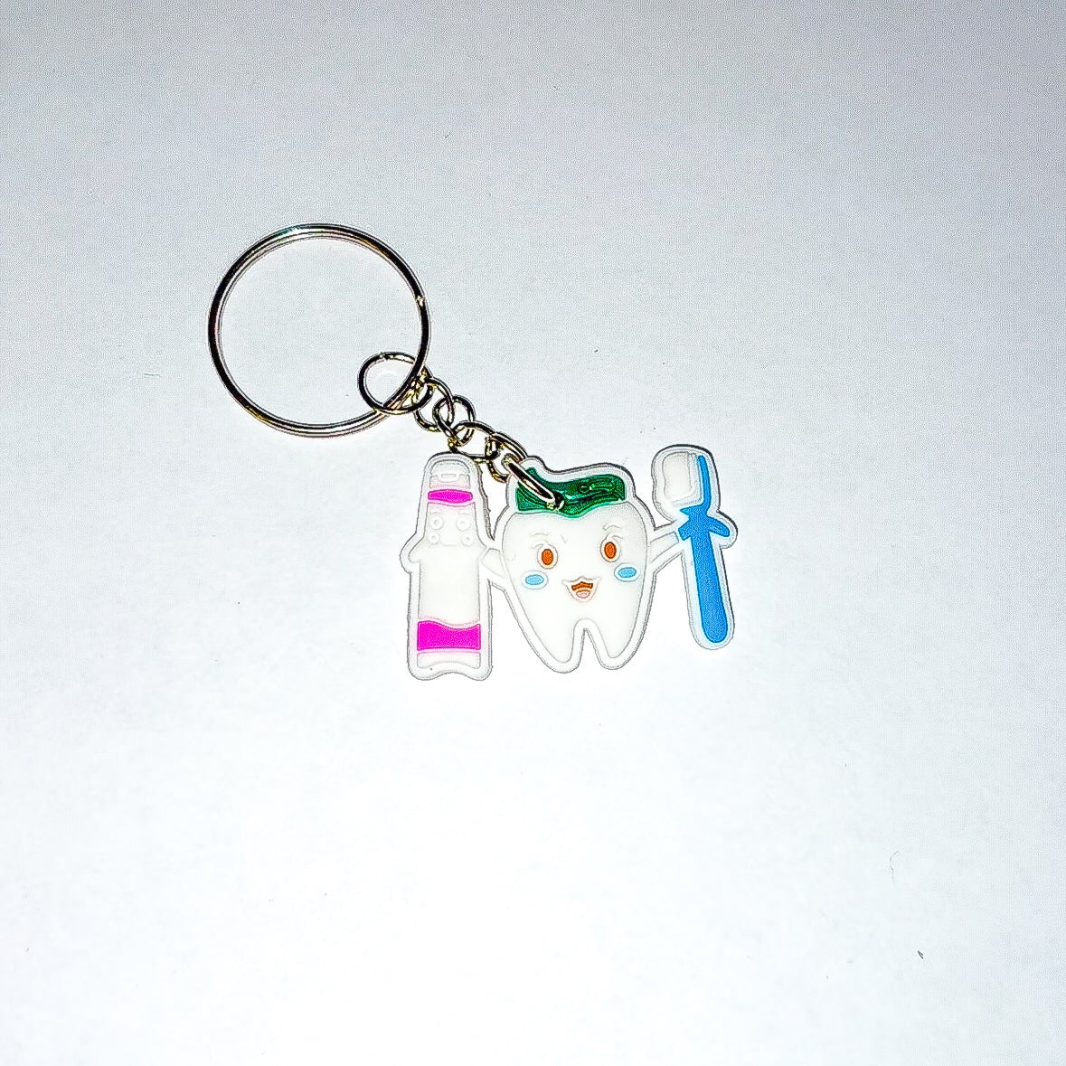 Tandborste: Nyckelring