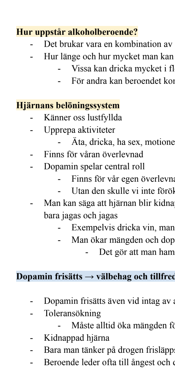 Psykiatri: anteckningar