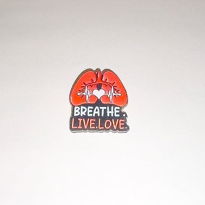 Breathe Live Love: Pin