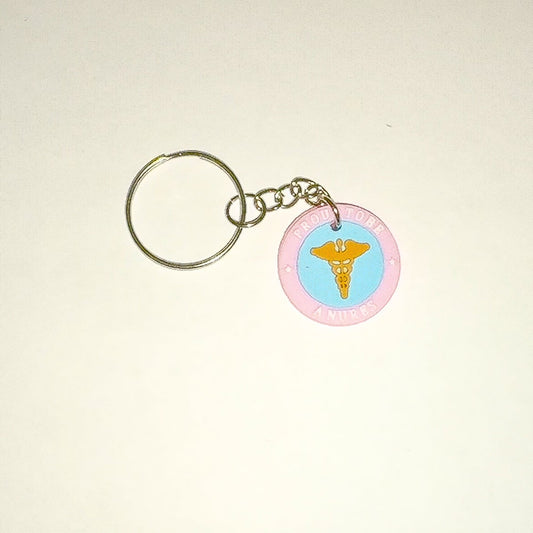 Proud To Be A Nurse: Nyckelring