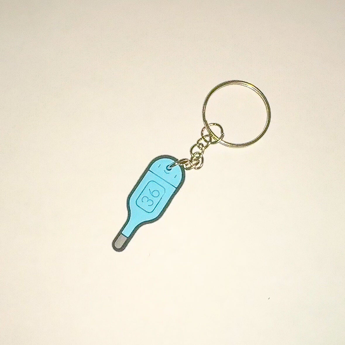 Temperaturmätare: Nyckelring