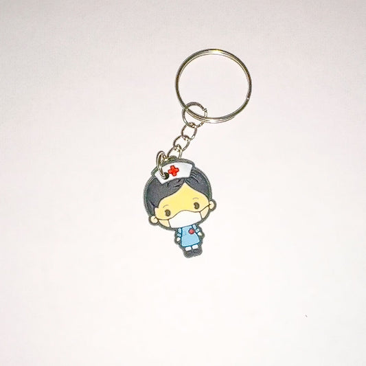 Blå Sjuksköterska: Nyckelring