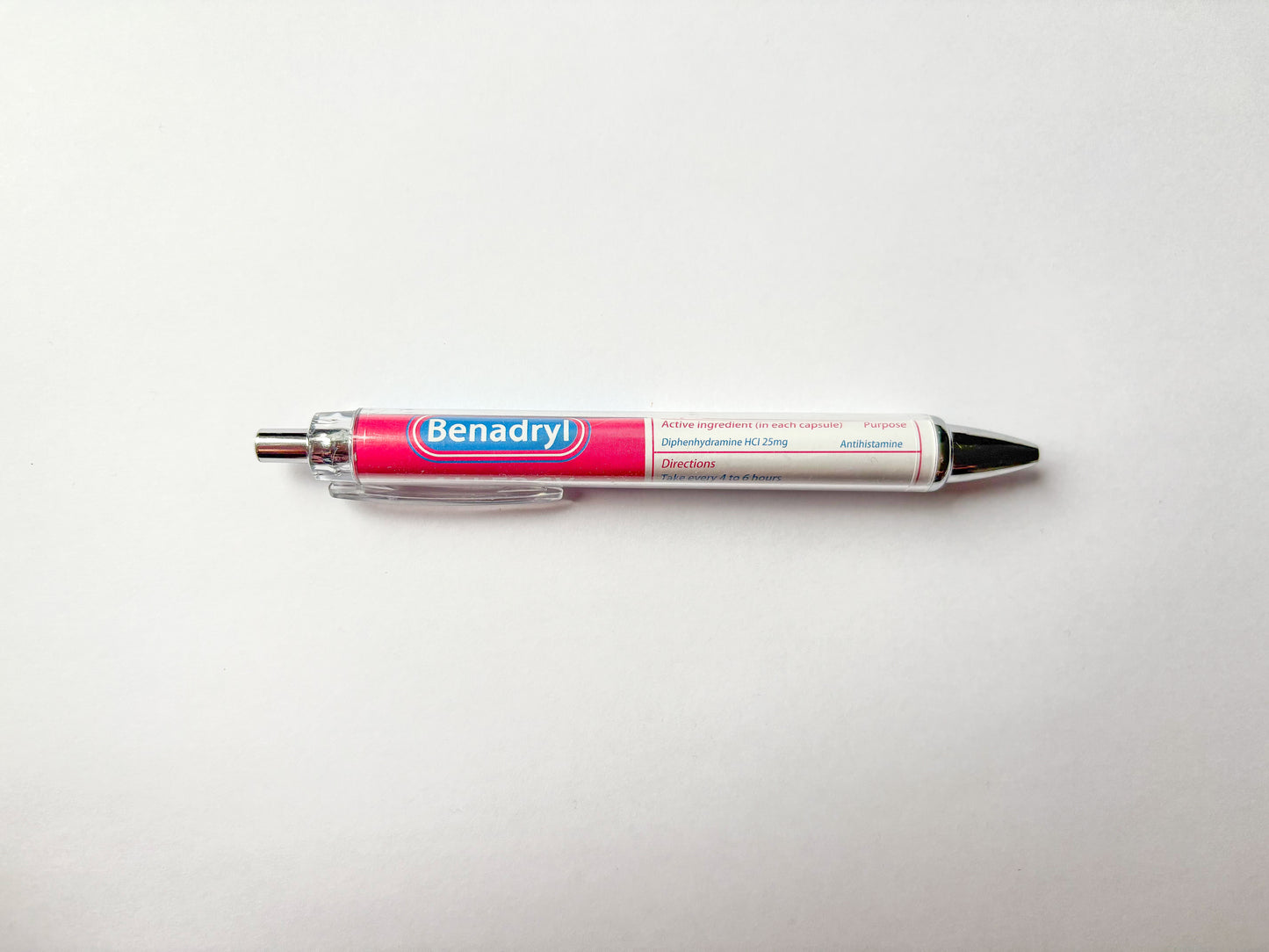 Penna: Läkemedel, olika färger och läkemedel