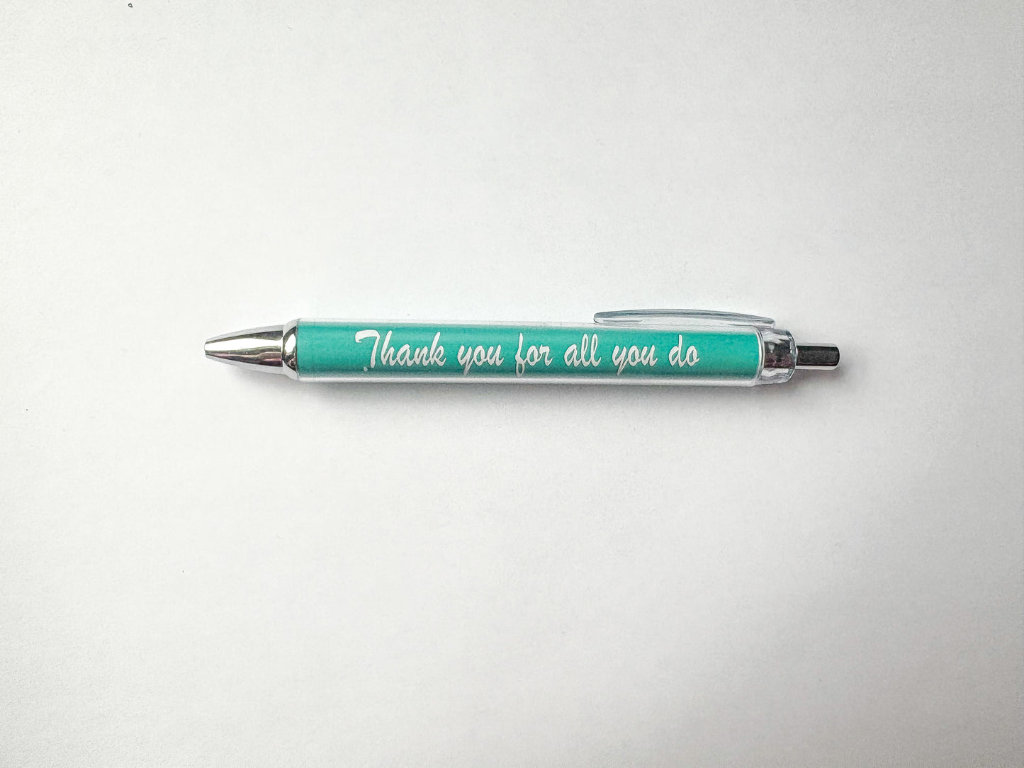 Penna: Nurse, olika färger och text