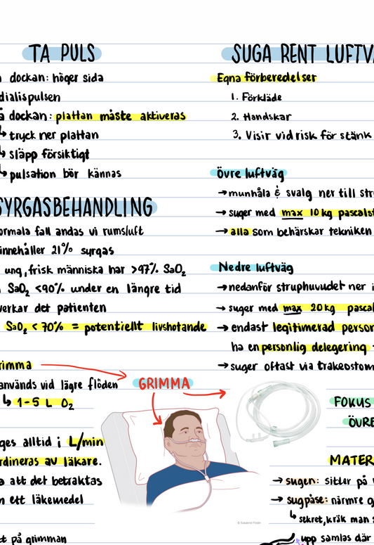 Akutsjukvård: anteckningar