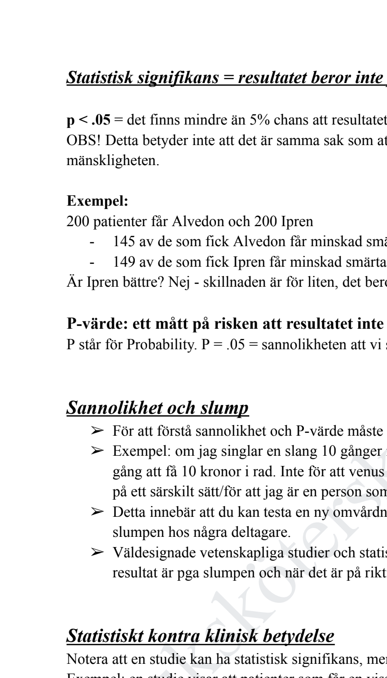 Forskningsmetodik: Anteckningar
