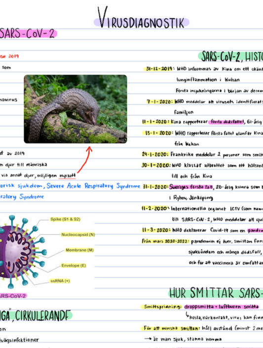 Mikrobiologi: anteckningar