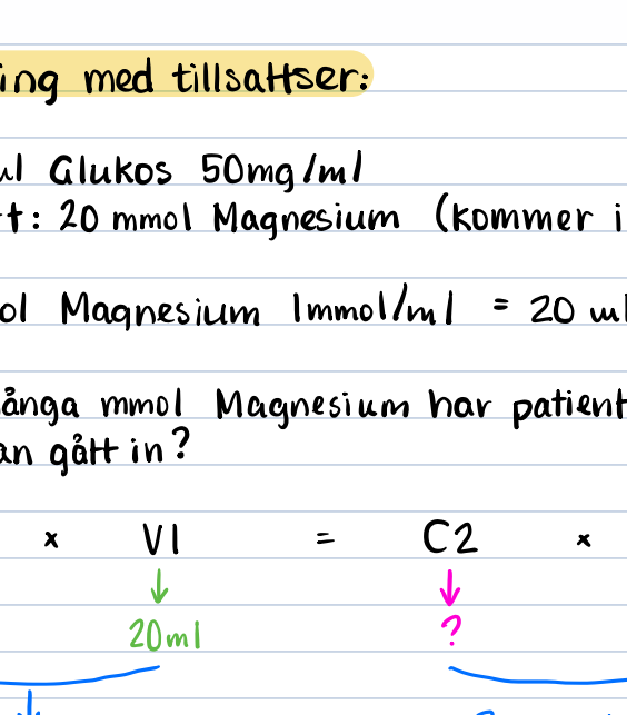Läkemedelsberäkning: sammanställning metoder